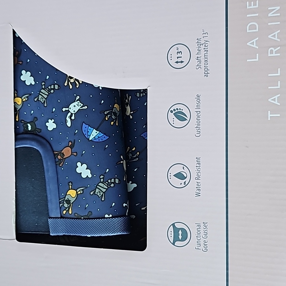 Ladies Tall Rain Boots - Picture 3 of 3